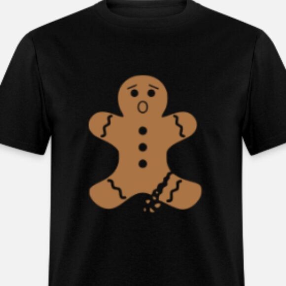 Other - Christmas-Broken Gingerbread shirt 